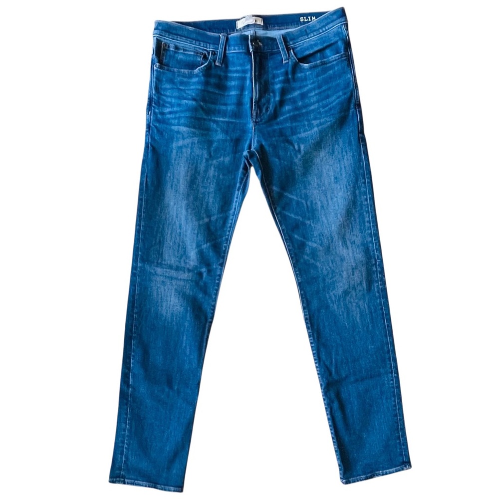 Slim Fit Denim by Madewell. Size 35 x 34.
